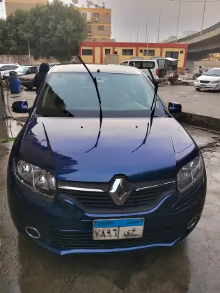 Renault Logan 2016 Blue Manual Used for Sale in Greater Cairo ( Cairo + Giza)