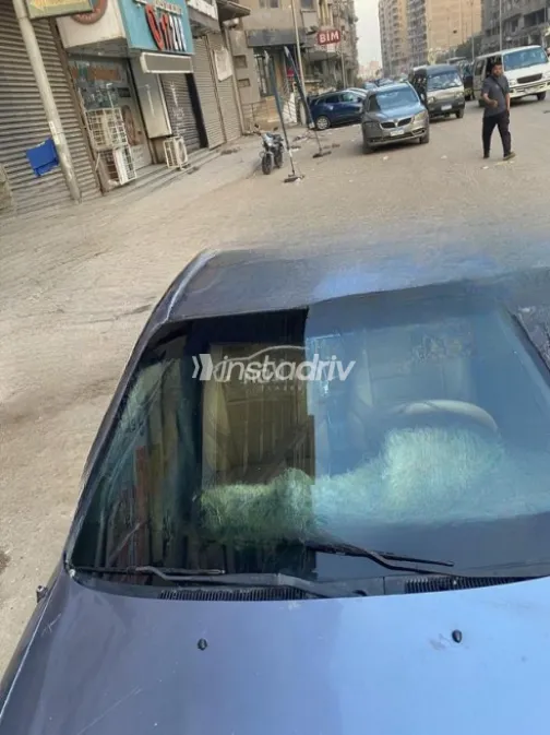 Hyundai Accent 2006 Cyan Manual Used for Sale in El Haram - 3