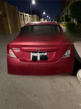 Nissan Sunny 2014 Red Automatic Used for Sale in Al Shorouk