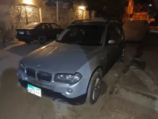 بي ام دبليو X3 2007 فضي أوتوماتيك مستعملة للبيع في القاهرة الكبرى ( القاهرة - الجيزة)