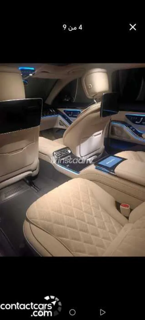 Mercedes S 500 2023 Black Automatic Used for Sale in Greater Cairo ( Cairo + Giza) - 1
