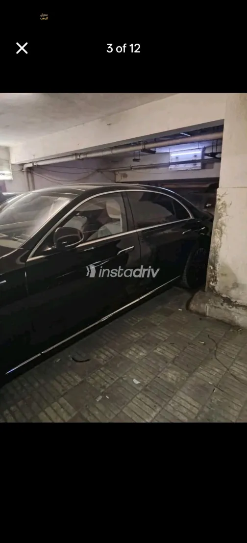 Mercedes S 500 2023 Black Automatic Used for Sale in Greater Cairo ( Cairo + Giza) - 2