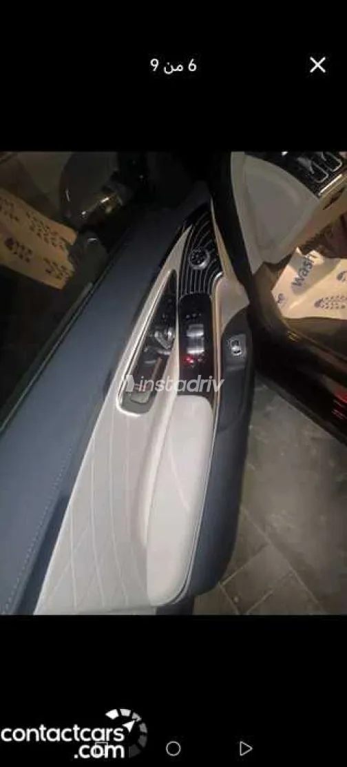 Mercedes S 500 2023 Black Automatic Used for Sale in Greater Cairo ( Cairo + Giza) - 7