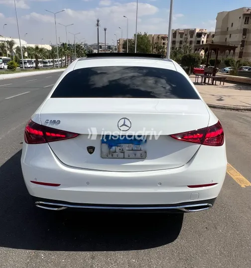 Mercedes C 180 2023 White Automatic Used for Sale in Greater Cairo ( Cairo + Giza) - 1