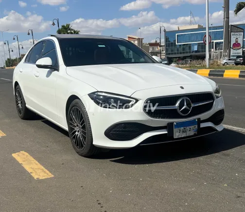Mercedes C 180 2023 White Automatic Used for Sale in Greater Cairo ( Cairo + Giza) - 3