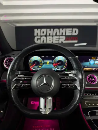 مرسيدس E 300 2021 أسود أوتوماتيك مستعملة للبيع في القاهرة الكبرى ( القاهرة - الجيزة)