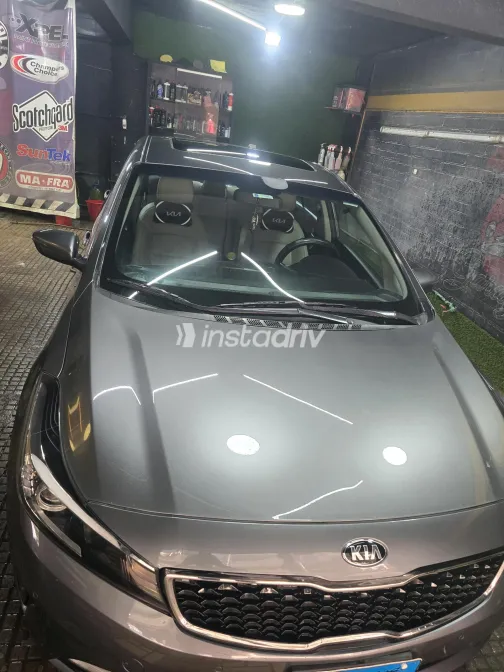Kia Cerato 2018 Gray Automatic Used for Sale in Greater Cairo ( Cairo + Giza) - 2