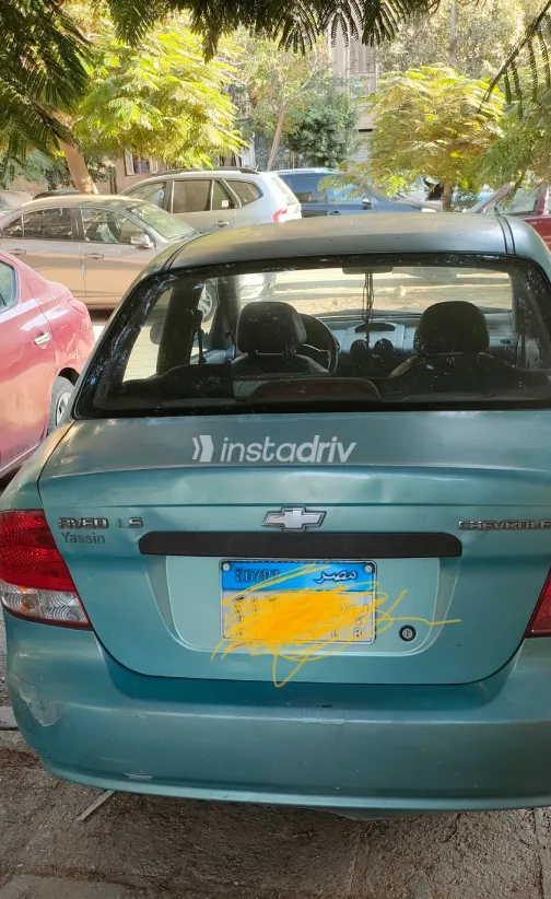 Chevrolet Aveo 2005 Green Manual Used for Sale in Greater Cairo ( Cairo + Giza) - 3