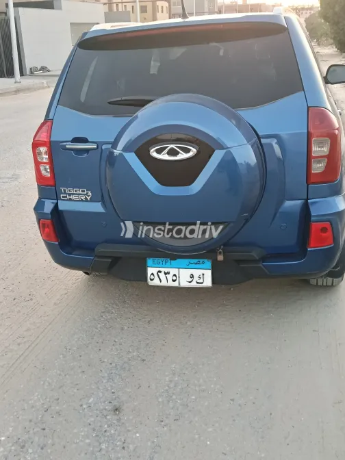 Chery Tiggo 3 2022 Blue Automatic Used for Sale in Greater Cairo ( Cairo + Giza) - 2