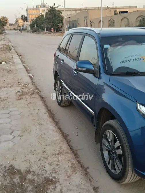Chery Tiggo 3 2022 Blue Automatic Used for Sale in Greater Cairo ( Cairo + Giza) - 4
