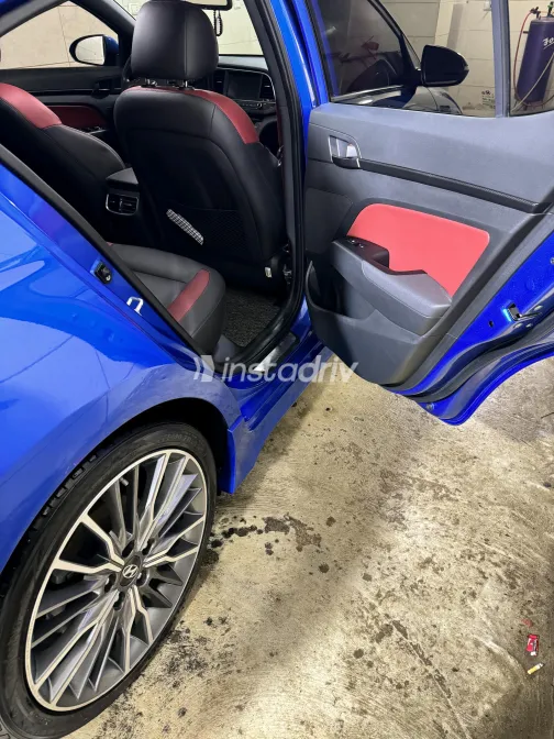 Hyundai Avante 2018 Blue Automatic Used for Sale in Greater Cairo ( Cairo + Giza) - 1