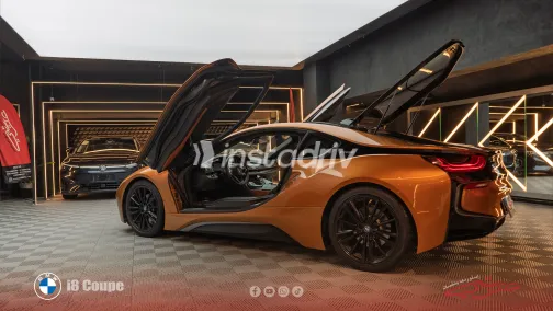 بي ام دبليو I8 2018 برتقالي أوتوماتيك مستعملة للبيع في القاهرة الكبرى ( القاهرة - الجيزة) - 1