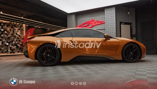 بي ام دبليو I8 2018 برتقالي أوتوماتيك مستعملة للبيع في القاهرة الكبرى ( القاهرة - الجيزة) - 5