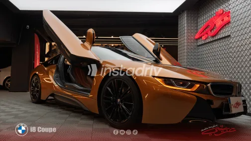 بي ام دبليو I8 2018 برتقالي أوتوماتيك مستعملة للبيع في القاهرة الكبرى ( القاهرة - الجيزة) - 6