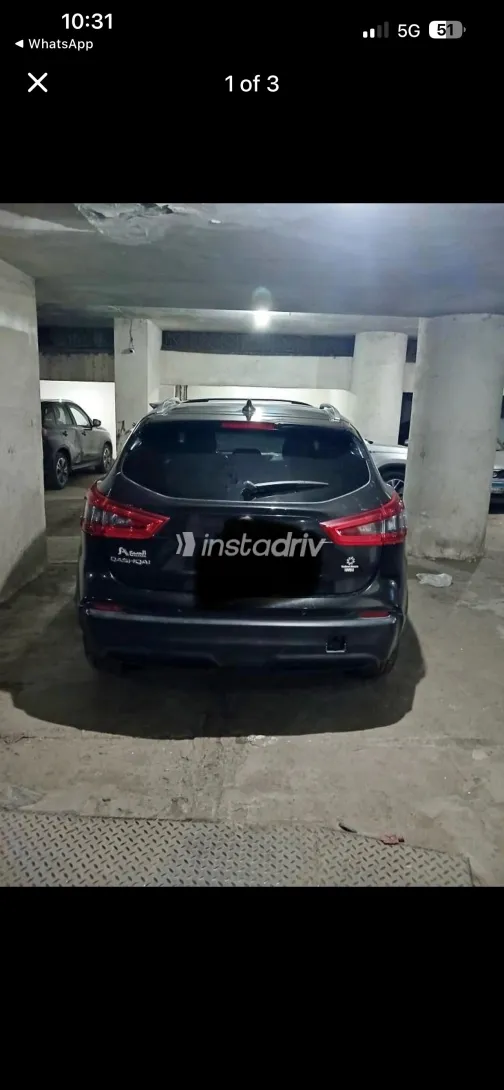 Nissan Qashqai 2018 Black Automatic Used for Sale in Greater Cairo ( Cairo + Giza) - 3