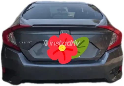Honda Civic 2017 Gray Automatic Used for Sale in Greater Cairo ( Cairo + Giza) - 5
