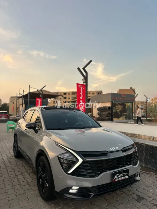 Kia Sportage 2024 Gray Automatic Used for Sale in Greater Cairo ( Cairo + Giza) - 8