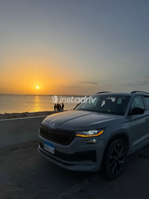 Skoda Kodiaq 2023 Gray Automatic Used for Sale in Greater Cairo ( Cairo + Giza) - 3