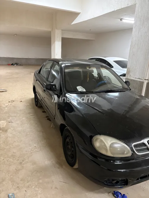 دايو لانوس 2 2001 أسود يدوي مستعملة للبيع في القاهرة الكبرى ( القاهرة - الجيزة) - 5