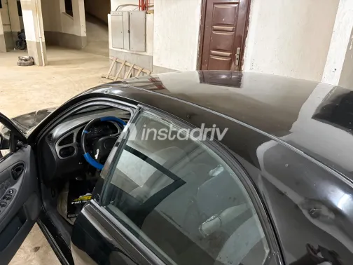 دايو لانوس 2 2001 أسود يدوي مستعملة للبيع في القاهرة الكبرى ( القاهرة - الجيزة) - 10
