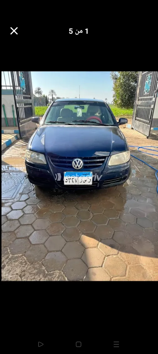 Volkswagen Pointer 2006 Blue Manual Used for Sale in Greater Cairo ( Cairo + Giza) - 5