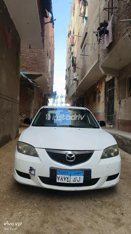 Mazda 3 2005 White Manual Used for Sale in Greater Cairo ( Cairo + Giza) - 1