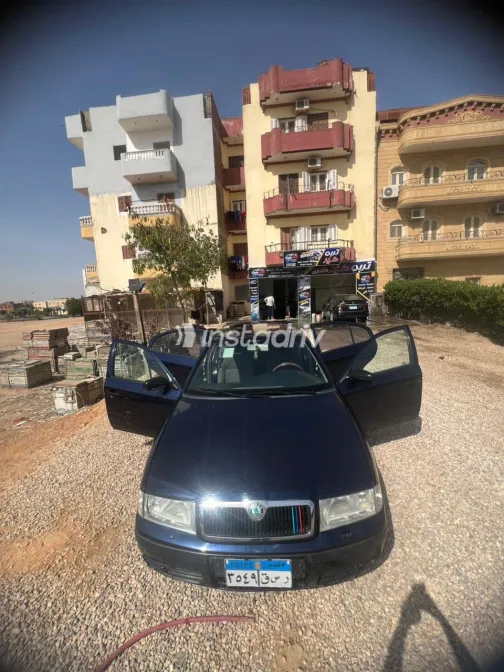 Skoda Octavia A4 2003 Blue Manual Used for Sale in Greater Cairo ( Cairo + Giza) - 1
