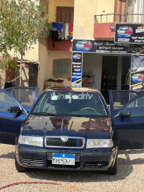 Skoda Octavia A4 2003 Blue Manual Used for Sale in Greater Cairo ( Cairo + Giza) - 7