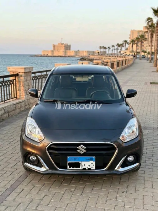 Suzuki Swift Dzire 2024 Black Automatic Used for Sale in Greater Cairo ( Cairo + Giza) - 1