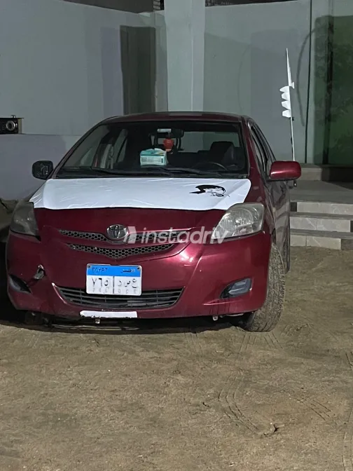 Toyota Yaris 2007 Red Manual Used for Sale in Greater Cairo ( Cairo + Giza) - 1