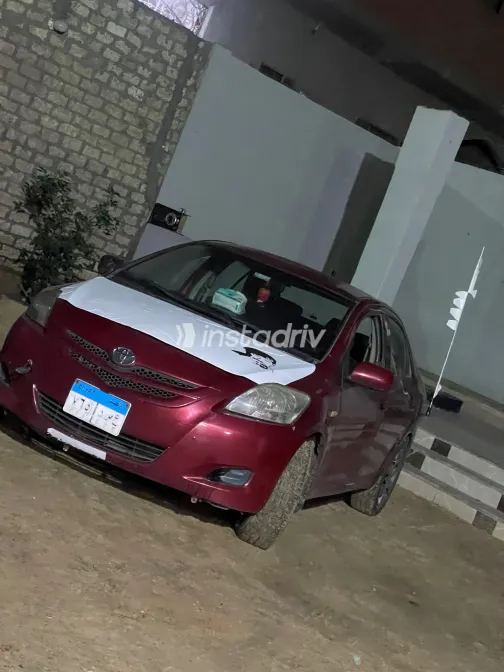 Toyota Yaris 2007 Red Manual Used for Sale in Greater Cairo ( Cairo + Giza) - 9