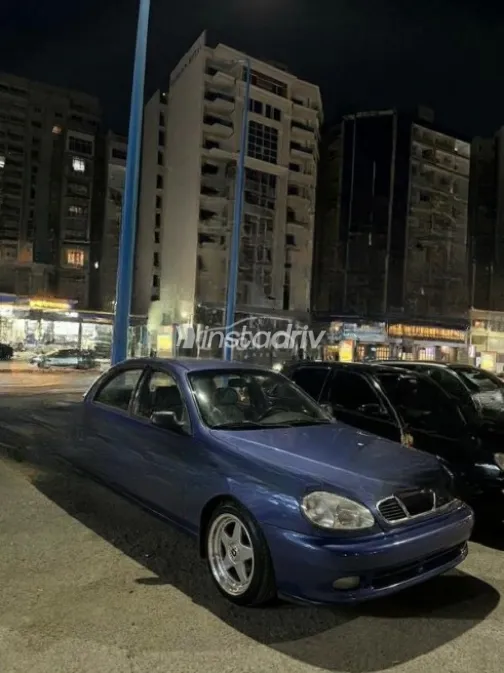 Chevrolet Lanos 2015 Blue Manual Used for Sale in Tanta - 1