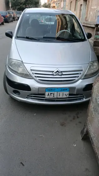 سيتروين C3 2003 فضي يدوي مستعملة للبيع في القاهرة الكبرى ( القاهرة - الجيزة)