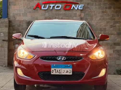 Hyundai Accent RB 2021 Red Automatic Used for Sale in Greater Cairo ( Cairo + Giza) - 5