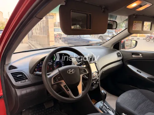 Hyundai Accent RB 2021 Red Automatic Used for Sale in Greater Cairo ( Cairo + Giza) - 6