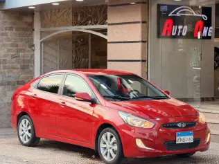 Hyundai Accent RB 2021 Red Automatic Used for Sale in Greater Cairo ( Cairo + Giza)