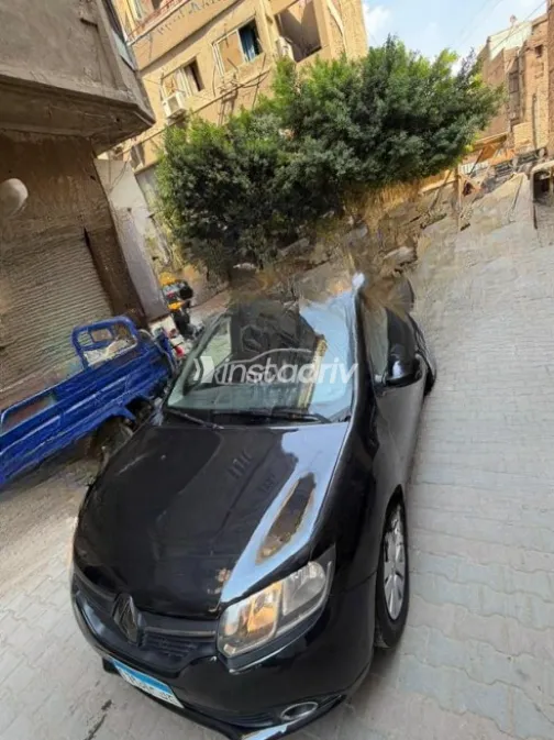 رينو لوجان 2015 أسود يدوي مستعملة للبيع في الجيزة - 1