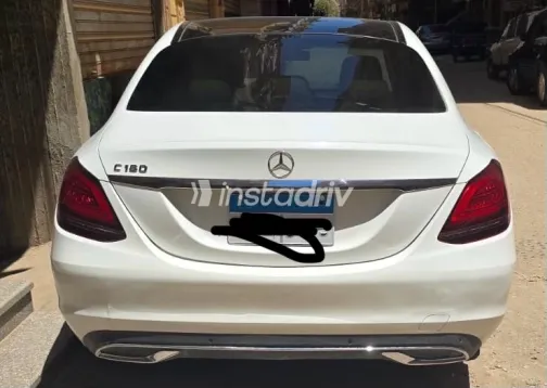 Mercedes C 180 2020 White Automatic Used for Sale in Greater Cairo ( Cairo + Giza) - 3