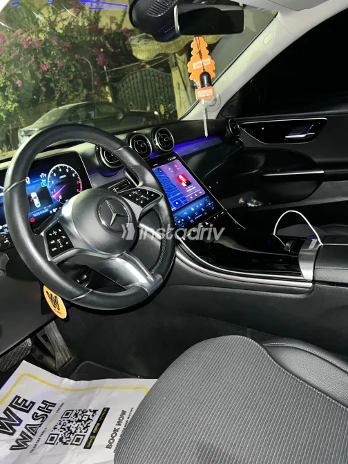 Mercedes C 180 2023 Gray Automatic Used for Sale in Greater Cairo ( Cairo + Giza) - 3