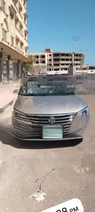 MG 5 2021 Silver Automatic Used for Sale in Hurghada