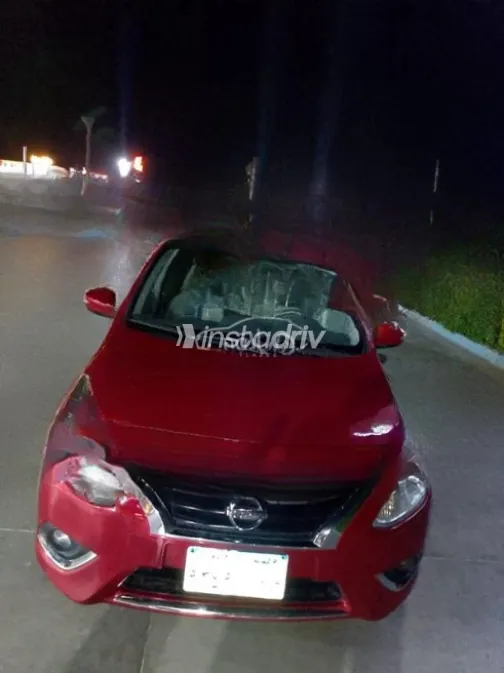 Nissan Sunny 2019 Red Automatic Used for Sale in Kafr el-Sheikh - 2