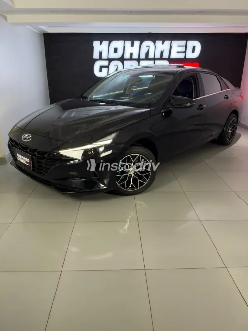 Hyundai Elantra CN7 2021 Black Automatic Used for Sale in Greater Cairo ( Cairo + Giza) - 8