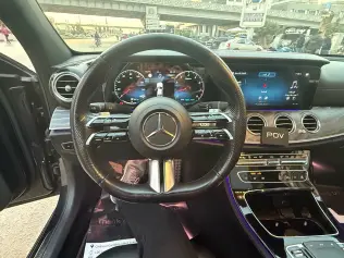 مرسيدس E 200 2022 أسود أوتوماتيك مستعملة للبيع في القاهرة الكبرى ( القاهرة - الجيزة)