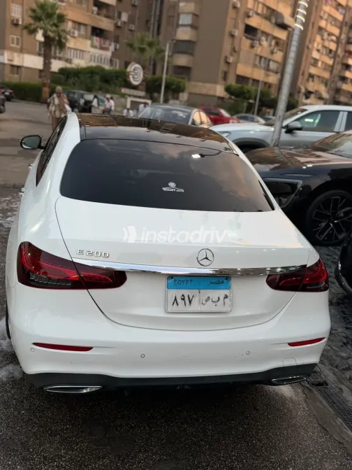 Mercedes E 200 2021 White Automatic Used for Sale in Greater Cairo ( Cairo + Giza) - 1