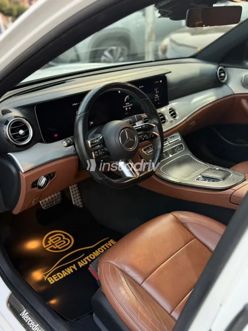 Mercedes E 200 2021 White Automatic Used for Sale in Greater Cairo ( Cairo + Giza) - 3