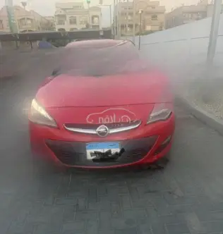 Opel Astra 2017 Red Automatic Used for Sale in Cairo