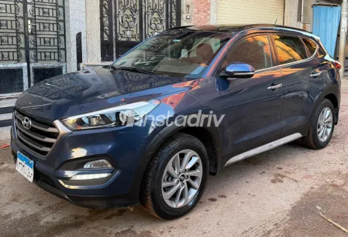 Hyundai Tucson 2018 Blue Automatic Used for Sale in Greater Cairo ( Cairo + Giza) - 1