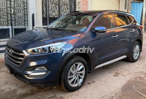 Hyundai Tucson 2018 Blue Automatic Used for Sale in Greater Cairo ( Cairo + Giza) - 4