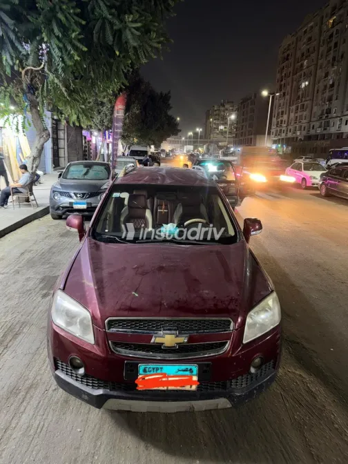 Chevrolet Captiva 2010 Red Automatic Used for Sale in Greater Cairo ( Cairo + Giza) - 3