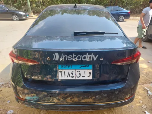 Skoda Octavia A8 2022 White Automatic Used for Sale in Greater Cairo ( Cairo + Giza) - 3